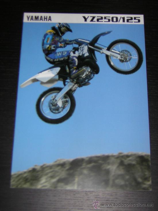Coches y motocicletas: YAMAHA YZ 125 / 250 - CATALOGO PUBLICIDAD ORIGINAL - 1997 - ESPA&Ntilde;OL