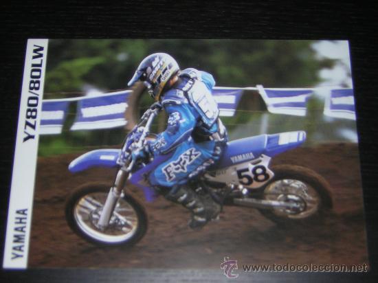 Coches y motocicletas: YAMAHA YZ 80 /80 LW - CATALOGO PUBLICIDAD ORIGINAL - 1998 - ESPA&Ntilde;OL