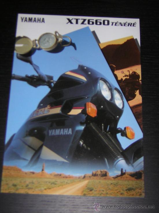 Coches y motocicletas: YAMAHA XTZ 660 TENERE - CATALOGO PUBLICIDAD ORIGINAL - 1997 - ESPA&Ntilde;OL