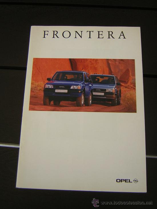 Autos und Motorr&auml;der: OPEL FRONTERA - CATALOGO PUBLICIDAD ORIGINAL - 1995 - ESPA&Ntilde;OL