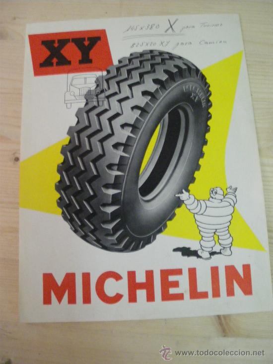 Carros e motociclos: MICHELIN XY, NEUMATICOS.