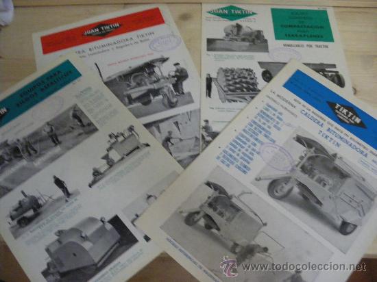 Voitures et Motocyclettes: JUAN TIKTIN, MAQUINARIA PARA CARRETERAS. ALCALA 76, MADRID.