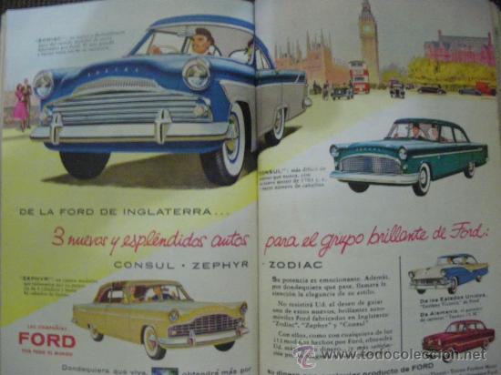 Automobili e Motociclette: PUBLICIDAD DE FORD, CONSUL, ZEPHYR Y ZODIAC. A&Ntilde;OS 50.