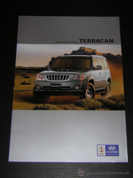 Autos und Motorr&auml;der: HYUNDAI TERRACAN - CATALOGO PUBLICIDAD ORIGINAL -  ESPA&Ntilde;OL