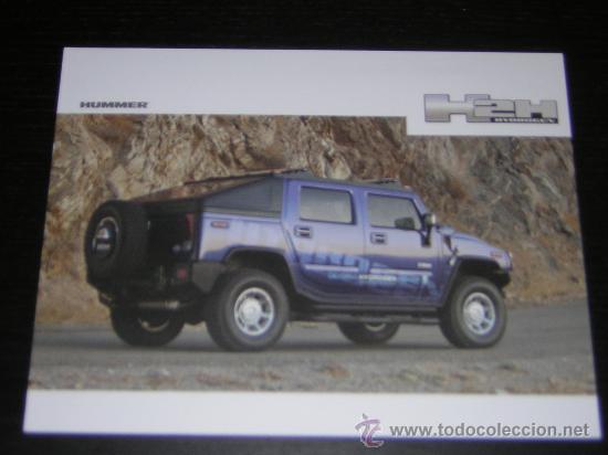 Autos und Motorr&auml;der: HUMMER H2 H HYDROGEN - CATALOGO PUBLICIDAD ORIGINAL - 2004 -  USA