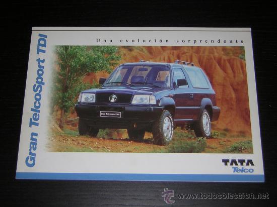 Automobili e Motociclette: TATA TELCOSPORT TDI - CATALOGO PUBLICIDAD ORIGINAL - ESPA&Ntilde;OL