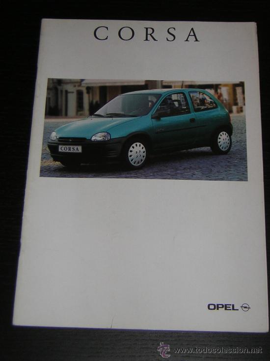 Autos und Motorr&auml;der: OPEL CORSA - CATALOGO PUBLICIDAD ORIGINAL - 1994 - ESPA&Ntilde;OL