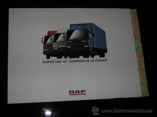 Autos und Motorr&auml;der: DAF 45 CAMION - CATALOGO PUBLICIDAD ORIGINAL - ESPA&Ntilde;OL