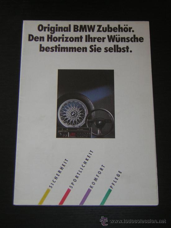 Coches y Motocicletas: BMW ACCESORIOS - CATALOGO PUBLICIDAD ORIGINAL - ALEMAN