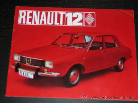 Coches y Motocicletas: RENAULT 12 - CATALOGO PUBLICIDAD ORIGINAL - 1970 - ESPA&Ntilde;OL