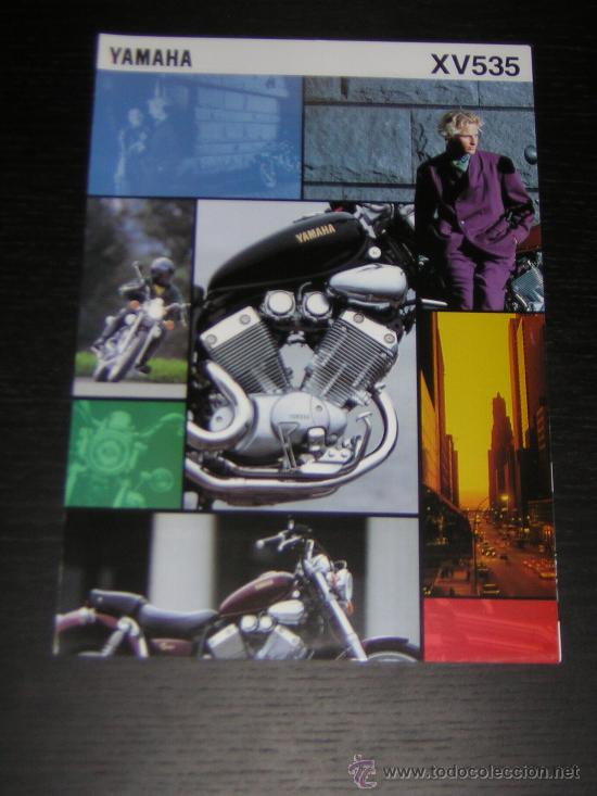 Coches y motocicletas: YAMAHA XV 535 VIRAGO - CATALOGO FOLLETO PUBLICIDAD ORIGINAL - 1993 - ESPA&Ntilde;OL