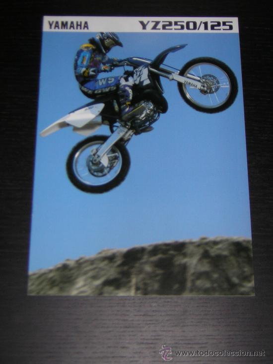 Coches y motocicletas: YAMAHA YZ 125 / YZ 250 - CATALOGO FOLLETO PUBLICIDAD ORIGINAL - 1997 - ESPA&Ntilde;OL