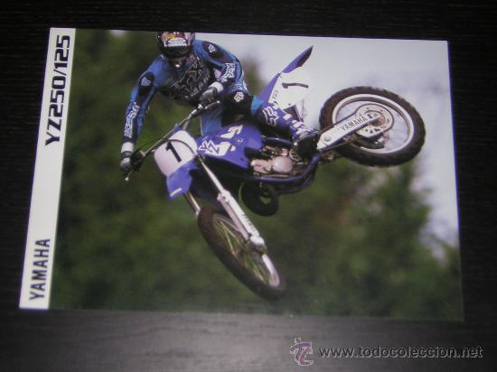 Coches y motocicletas: YAMAHA YZ 125 / YZ 250 - CATALOGO FOLLETO PUBLICIDAD ORIGINAL - 1998 - ESPA&Ntilde;OL