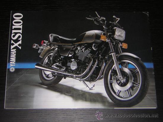 Coches y motocicletas: YAMAHA XS 1100 - CATALOGO PUBLICIDAD ORIGINAL - 1980 - FRANCES