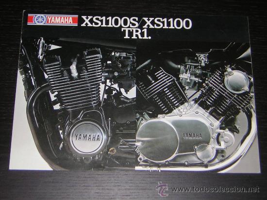Coches y motocicletas: YAMAHA TR1 / XS 1100 / XS 1100 S - CATALOGO PUBLICIDAD ORIGINAL - 1982 - INGLES / FRANCES / ITALIANO