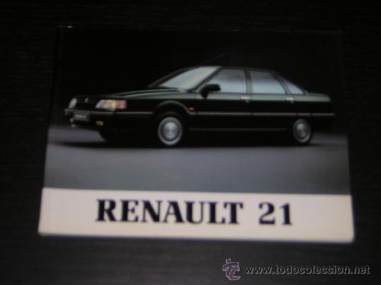 Carros e motociclos: RENAULT 21 - MANUAL USUARIO ORIGINAL - 1989 - ESPA&Ntilde;OL