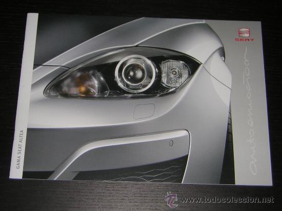 Automobili e Motociclette: SEAT ALTEA - CATALOGO PUBLICIDAD ORIGINAL - 2009 - ESPA&Ntilde;OL