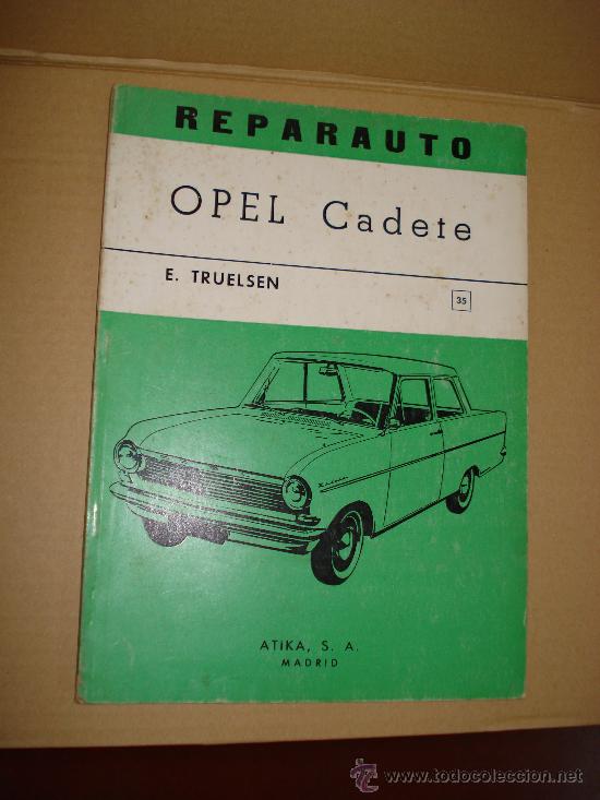 Coches y motocicletas: MANUAL OPEL CADETE DE 1969, PERFECTO Y CON 54 ILUSTRACIONES.