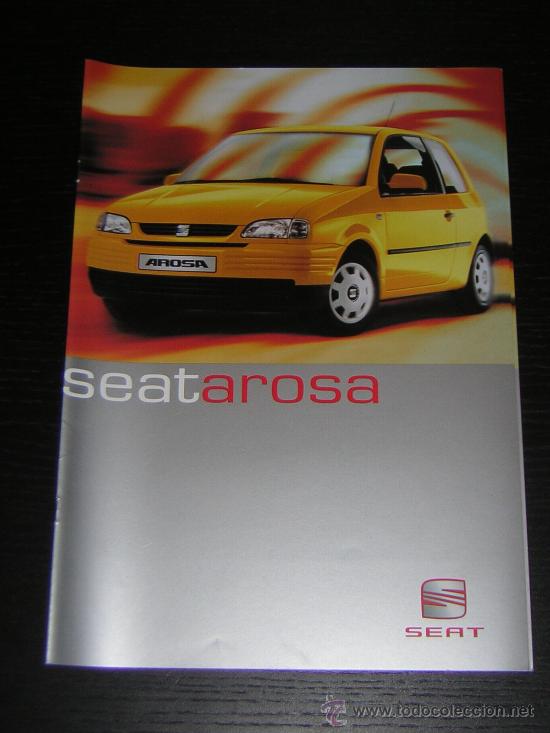 Carros e motociclos: SEAT AROSA - CATALOGO PUBLICIDAD ORIGINAL - 1999 - ESPA&Ntilde;OL