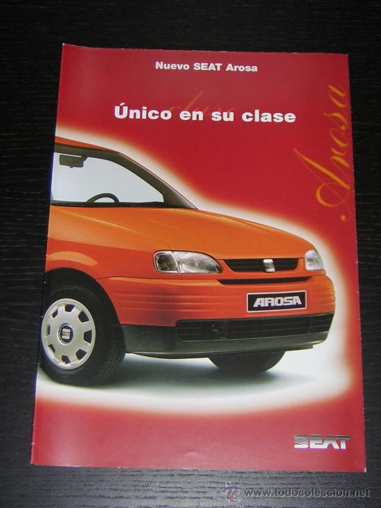 Carros e motociclos: SEAT AROSA - CATALOGO PUBLICIDAD ORIGINAL - 1997 - ESPA&Ntilde;OL