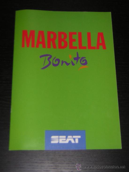 catalogo original seat marbella - Compra venta en todocoleccion