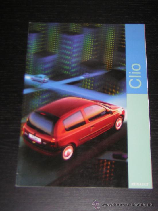 Automobili e Motociclette: RENAULT CLIO - CATALOGO PUBLICIDAD ORIGINAL - 1999 - ESPA&Ntilde;OL