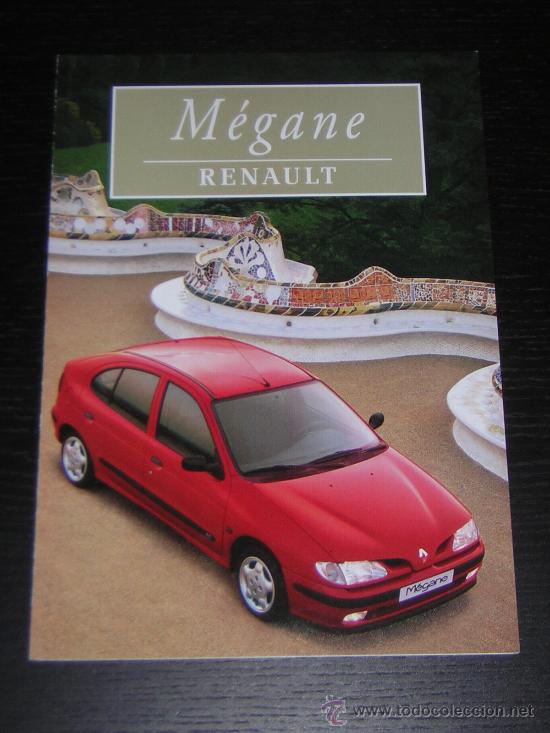 Automobili e Motociclette: RENAULT MEGANE - CATALOGO PUBLICIDAD ORIGINAL - 1997 - ESPA&Ntilde;OL
