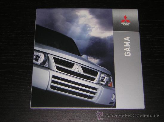 Coches y Motocicletas: MITSUBISHI GAMA - CATALOGO PUBLICIDAD ORIGINAL - 2005 - ESPA&Ntilde;OL