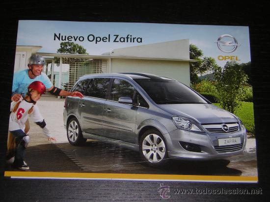 Automobili e Motociclette: OPEL ZAFIRA - CATALOGO PUBLICIDAD ORIGINAL - 2008 - ESPA&Ntilde;OL