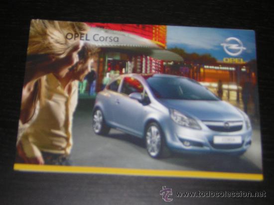 Automobili e Motociclette: OPEL CORSA - CATALOGO PUBLICIDAD ORIGINAL - 2008 - ESPA&Ntilde;OL