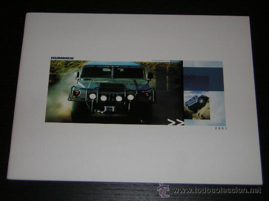 Automobili e Motociclette: HUMMER - CATALOGO PUBLICIDAD ORIGINAL - 2001 - INGLES (USA)