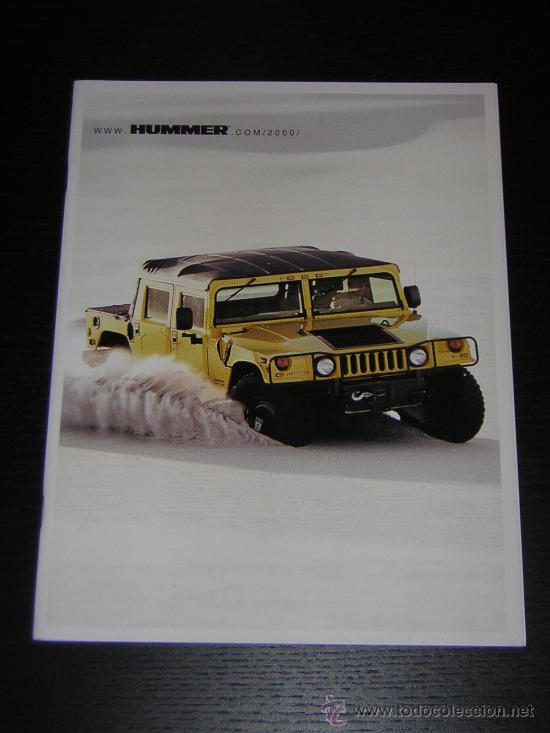 Automobili e Motociclette: HUMMER - CATALOGO PUBLICIDAD ORIGINAL - 2000 - INGLES (USA)