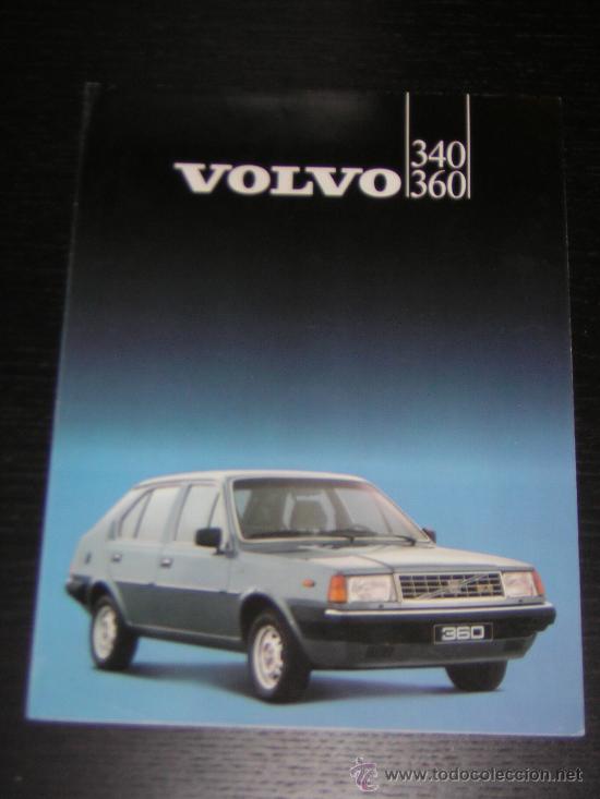 Automobili e Motociclette: VOLVO 340 / 360 - CATALOGO PUBLICIDAD ORIGINAL - 1983 - FRANCES