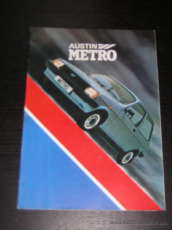 Automobili e Motociclette: AUSTIN METRO - CATALOGO PUBLICIDAD ORIGINAL - INGLES