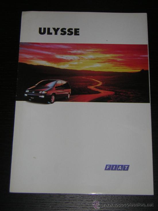 Coches y Motocicletas: FIAT ULYSSE - CATALOGO PUBLICIDAD ORIGINAL - 1994 - ESPA&Ntilde;OL