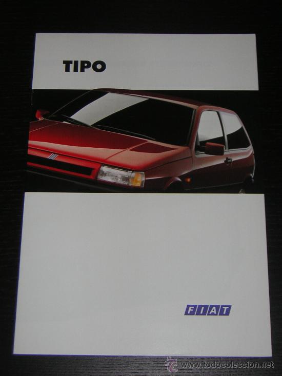 Coches y Motocicletas: FIAT TIPO - CATALOGO PUBLICIDAD ORIGINAL - 1993 - ESPA&Ntilde;OL