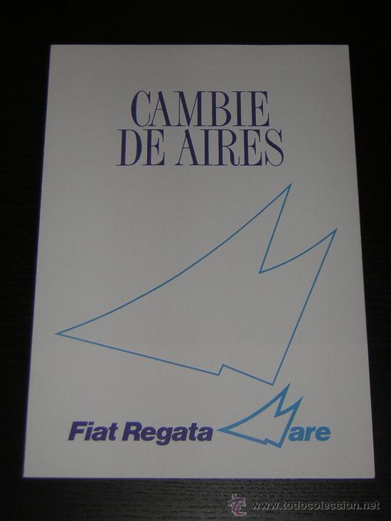 Autos und Motorr&auml;der: FIAT REGATA MARE - CATALOGO PUBLICIDAD ORIGINAL - ESPA&Ntilde;OL