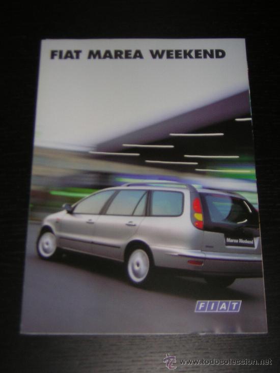 Autos und Motorr&auml;der: FIAT MAREA WEEKEND - CATALOGO PUBLICIDAD ORIGINAL - 1996 - ESPA&Ntilde;OL