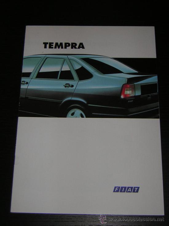 Autos und Motorr&auml;der: FIAT TEMPRA - CATALOGO PUBLICIDAD ORIGINAL - 1995 - ESPA&Ntilde;OL