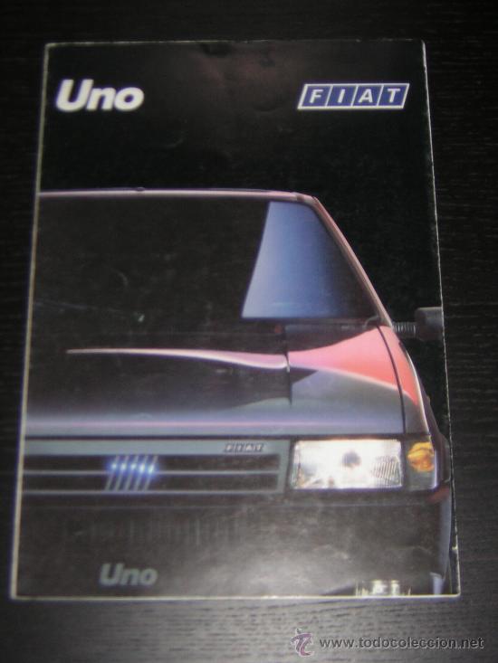 Autos und Motorr&auml;der: FIAT UNO - CATALOGO PUBLICIDAD ORIGINAL - 1989 - ESPA&Ntilde;OL