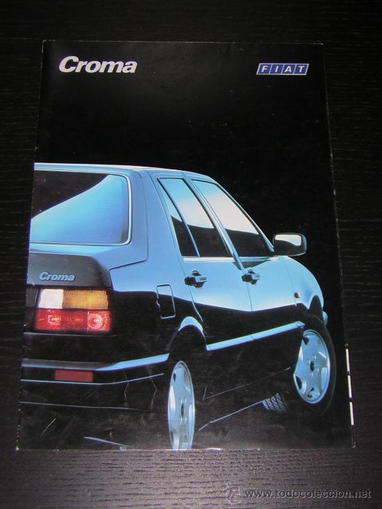 Autos und Motorr&auml;der: FIAT CROMA - CATALOGO PUBLICIDAD ORIGINAL - 1991 - ESPA&Ntilde;OL