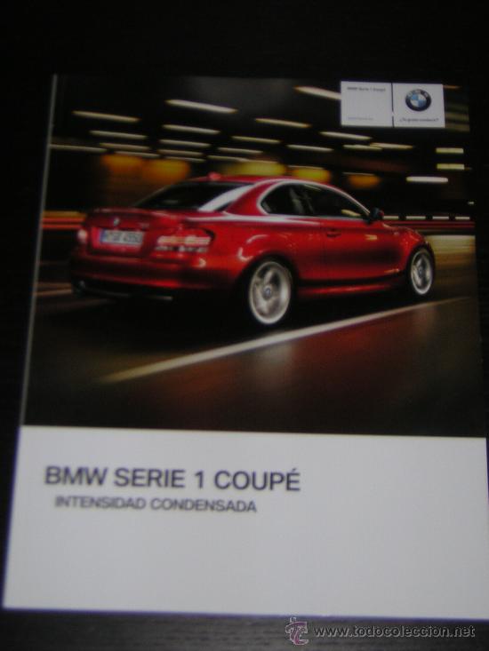 Coches y Motocicletas: BMW SERIE 1 COUPE - CATALOGO PUBLICIDAD ORIGINAL - 2009 - ESPA&Ntilde;OL