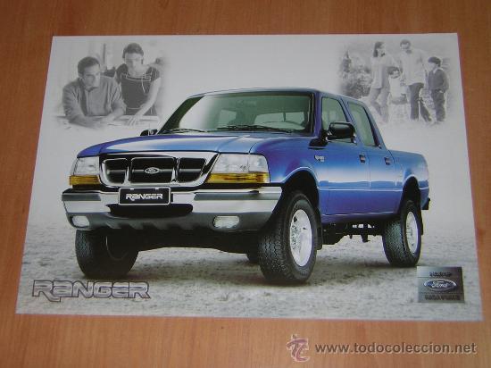 Automobili e Motociclette: FORD RANGER - CATALOGO PUBLICIDAD ORIGINAL - 1999 - BRASIL