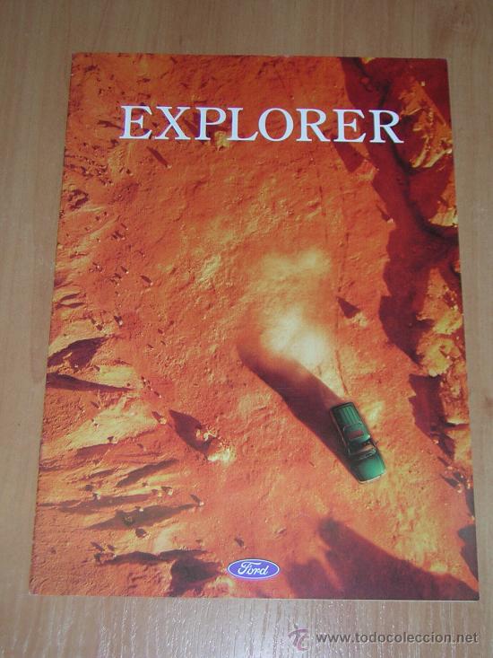 Automobili e Motociclette: FORD EXPLORER - CATALOGO PUBLICIDAD ORIGINAL - 1995 - ESPA&Ntilde;OL