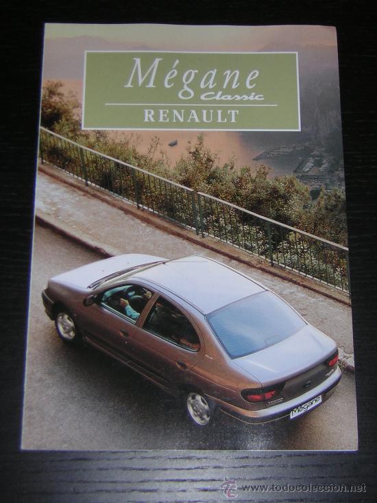 Automobili e Motociclette: RENAULT MEGANE CLASSIC - CATALOGO PUBLICITARIO ORIGINAL - 1997 - ESPA&Ntilde;OL