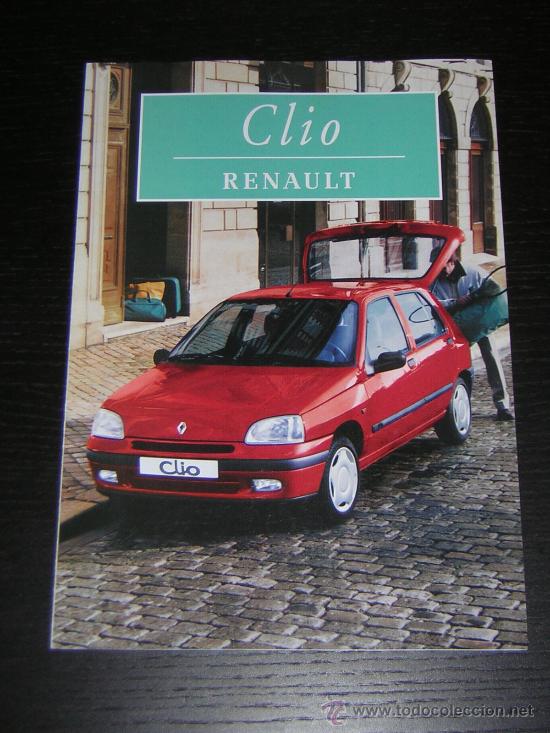 Automobili e Motociclette: RENAULT CLIO - CATALOGO PUBLICITARIO ORIGINAL - 1997 - ESPA&Ntilde;OL