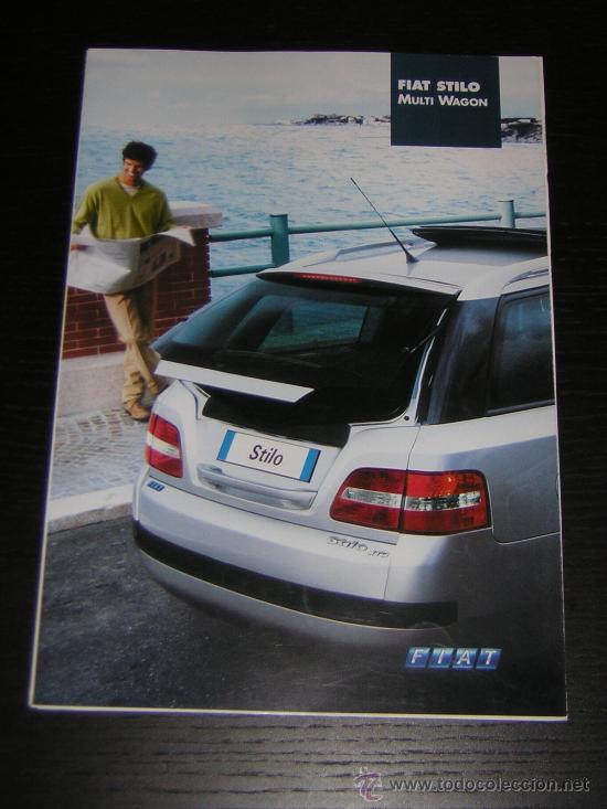 Coches y Motocicletas: FIAT STILO MULTI WAGON - CATALOGO PUBLICITARIO ORIGINAL - 2003 - ESPA&Ntilde;OL