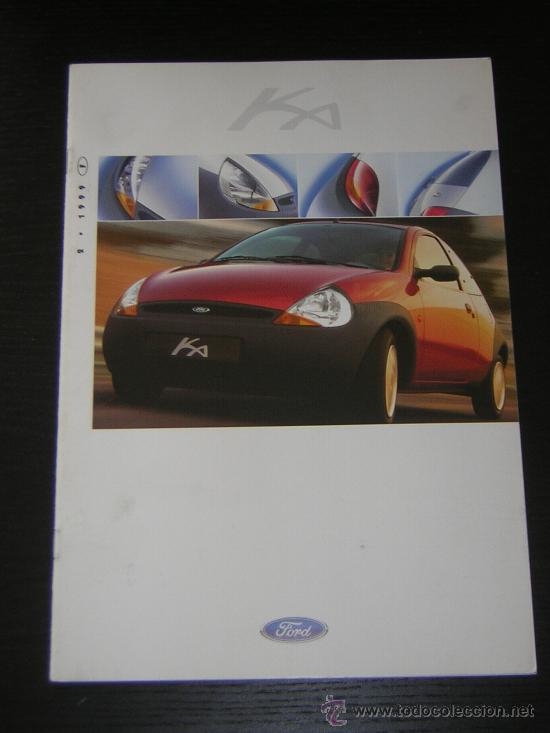 Automobili e Motociclette: FORD KA - CATALOGO PUBLICIDAD ORIGINAL - 1999 - FRANCES
