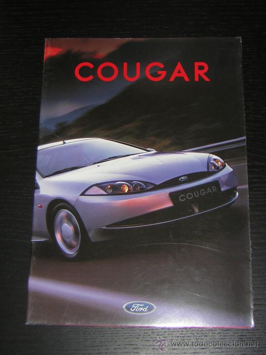 Automobili e Motociclette: FORD COUGAR - CATALOGO PUBLICIDAD ORIGINAL - 1998 - FRANCES