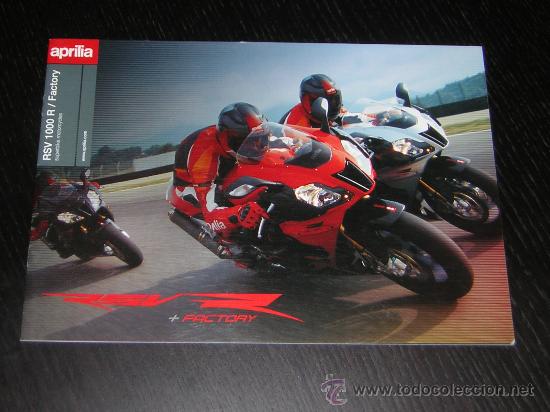 Automobili e Motociclette: APRILIA RSV 1000 R - CATALOGO PUBLICIDAD ORIGINAL - 2005 - ESPA&Ntilde;OL